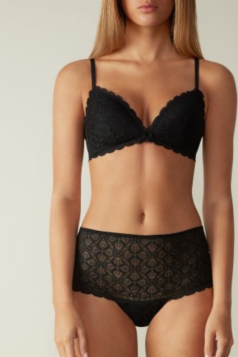 Intimissimi Kanten Hipster Zwart | BEJKU95281